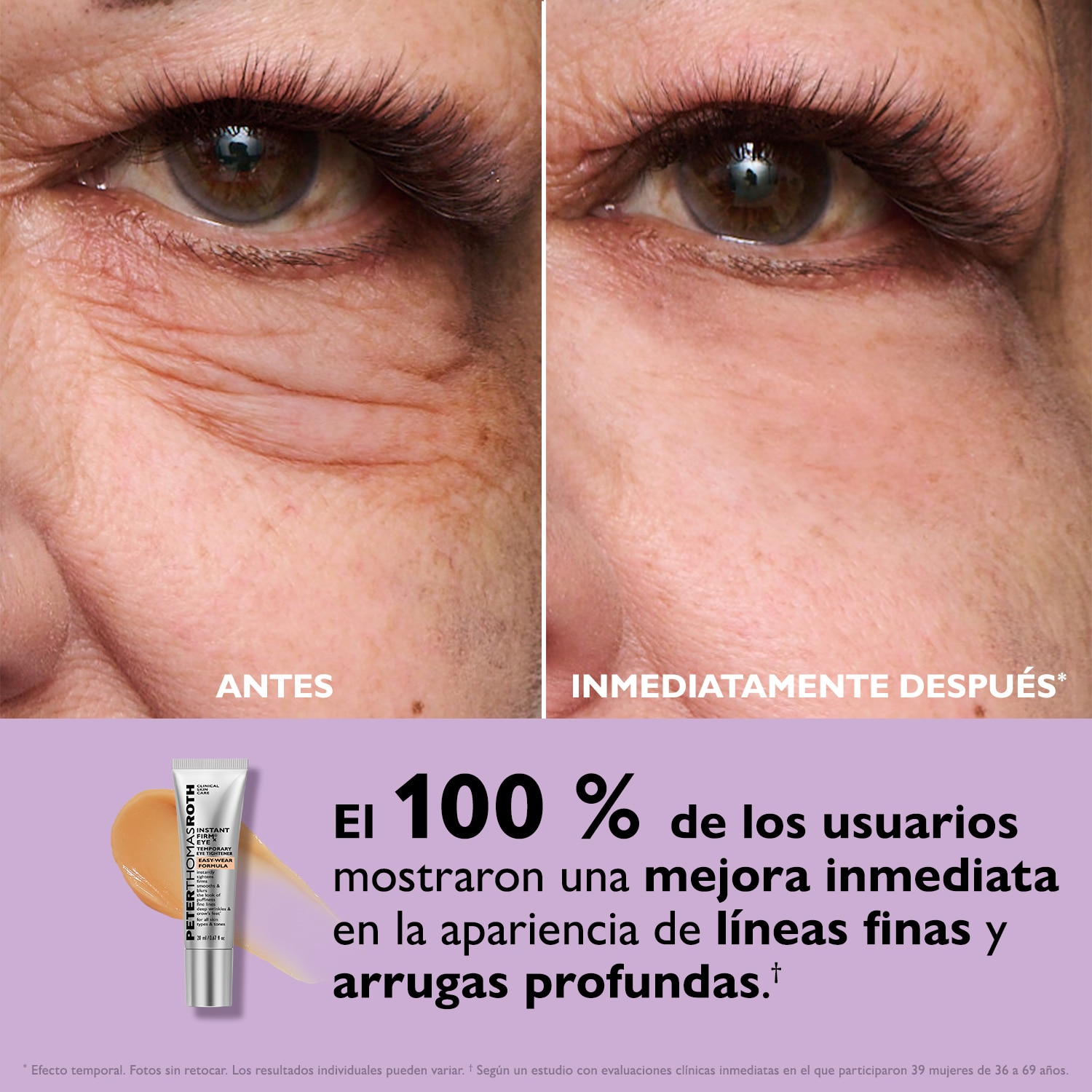 INSTANT FIRMX® EYE TEMPORARY EYE TIGHTENER EASY-WEAR FORMULA (GEL PARA CONTORNO DE OJOS)
